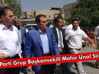 AK Parti Grup Başkanvekili Mahir Ünal Siirt'te