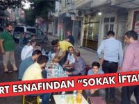 SİİRT ESNAFINDAN “SOKAK İFTARI”